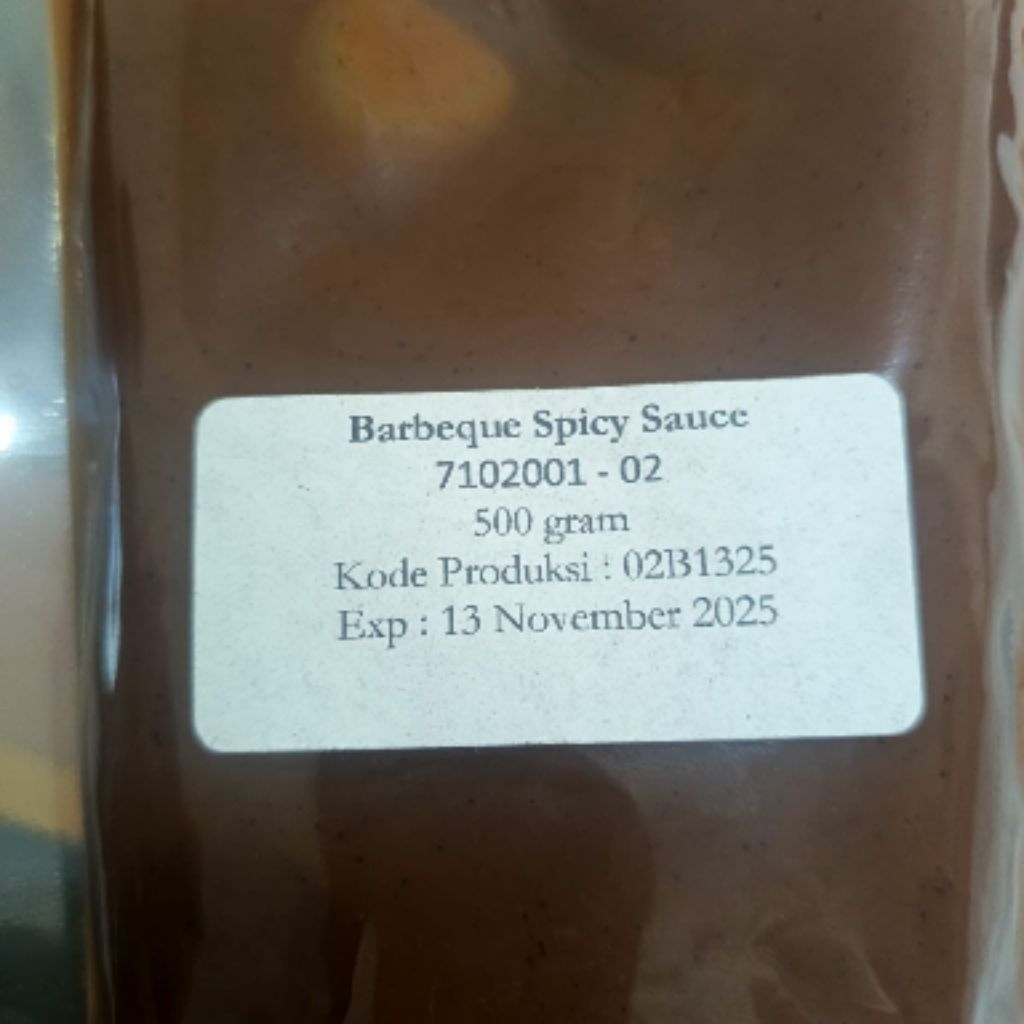 BARBEQUE SPICY SAUCE / BBQ pedas saus ala Richeese