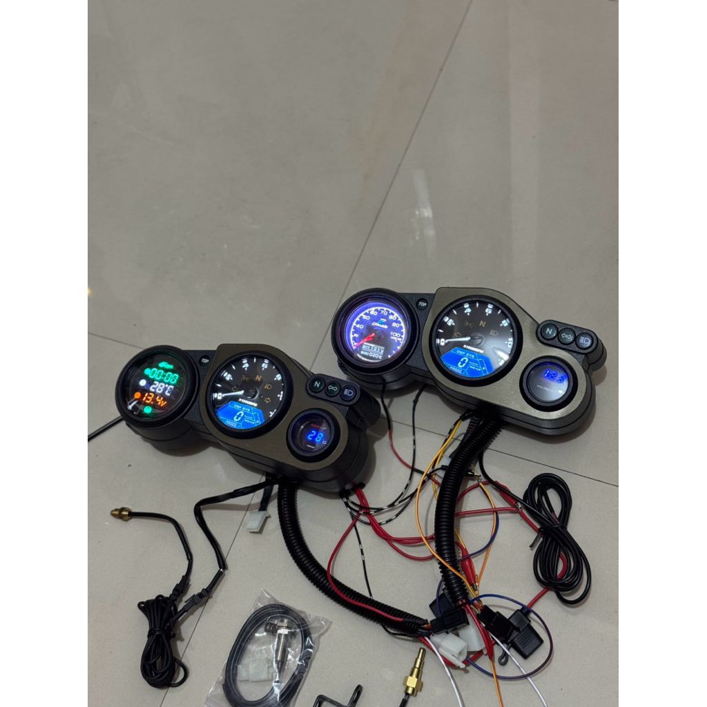 Spidometer ninja rr old/new | spido digital | kawasaki ninja 150 rr