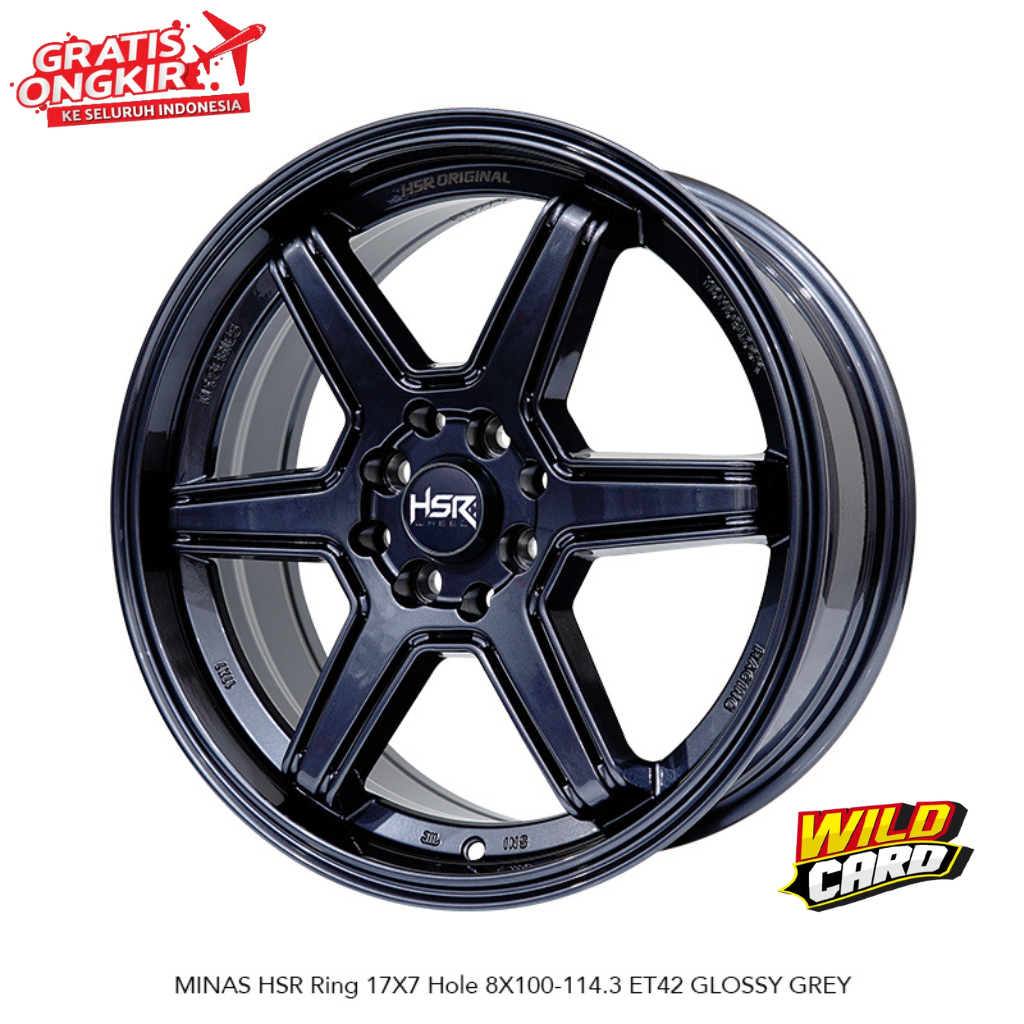 Velg Original HSR MINAS R17 pnp Corola All New Grand Livina Dll