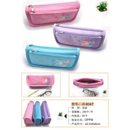 

TSM88-TERBARU Kotak Pensil Anak SY8047 Karakter Under The Sea / Kotak Pensil Labubu
