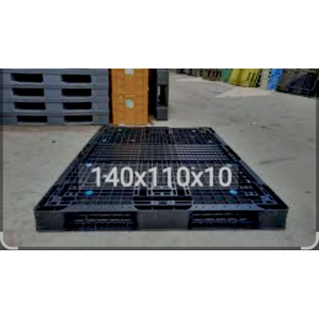 

palet plastik berkualitas serbaguna ukuran 140x110x10.cm