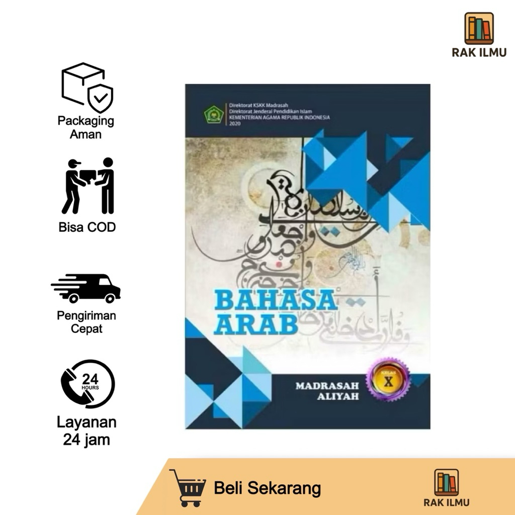 BUKU BAHASA ARAB MA KELAS 10