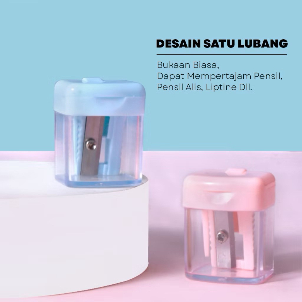 

Rautan Serutan Sharpener Pastel Color