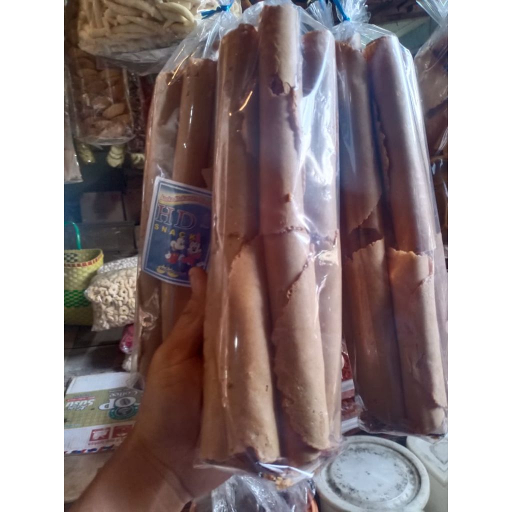

COD Biskuit Jadul Kue Semprong Special Cemilan/ Semprong Renyah Enak Snack Murah