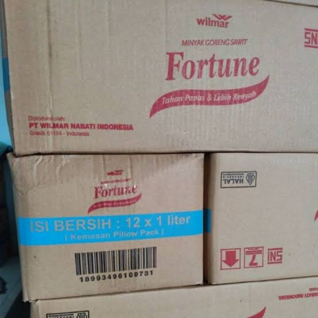 

Minyak Goreng Fortune Bantal 1 Karton