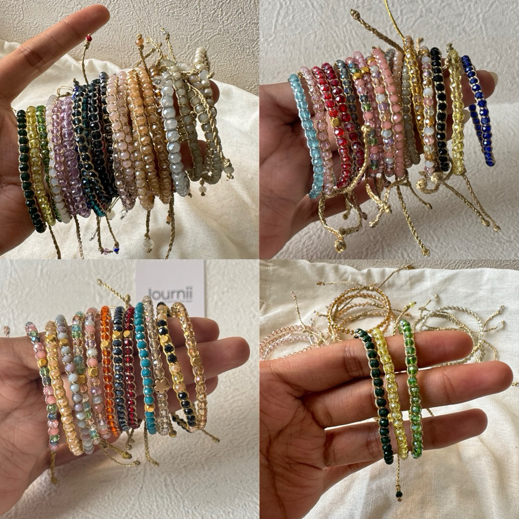 Neanad • ‘Zodiac’ Gelang Crystal - (part 5) | Gelang Batu Macrame | Glass Bracelet | Samapura inspir