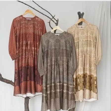 preloved ephesus tunik heaven lights size L pl hl no klamby vanillahijab riamiranda