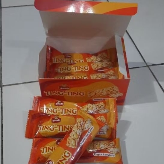 

TING-TING PEANUT BAR CANDY 18gr DAPAT 6 PCS
