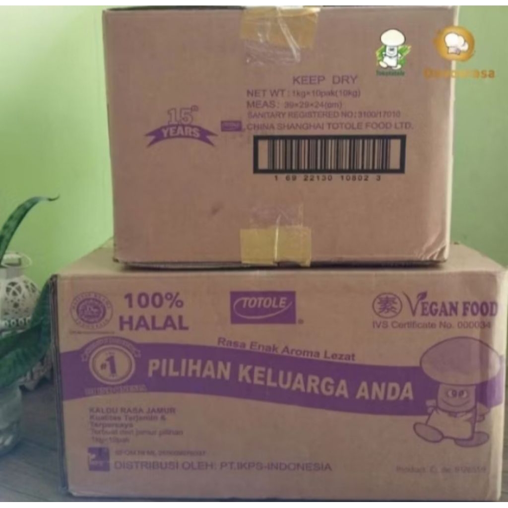 

TOTOLE JAMUR 1 KG 1 DUS EXP 02/2027