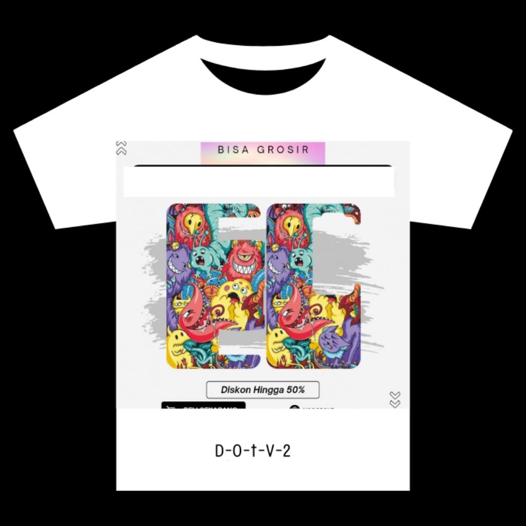 

( BUKAN KAOS) stiker variasi protektor type Vv2