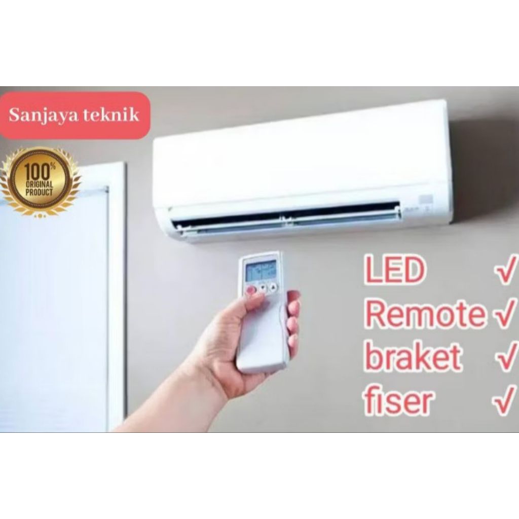 Kipas angin model AC remote 2pk LED
