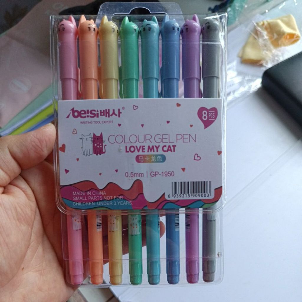 

pen warna pastel isi 8 pcs