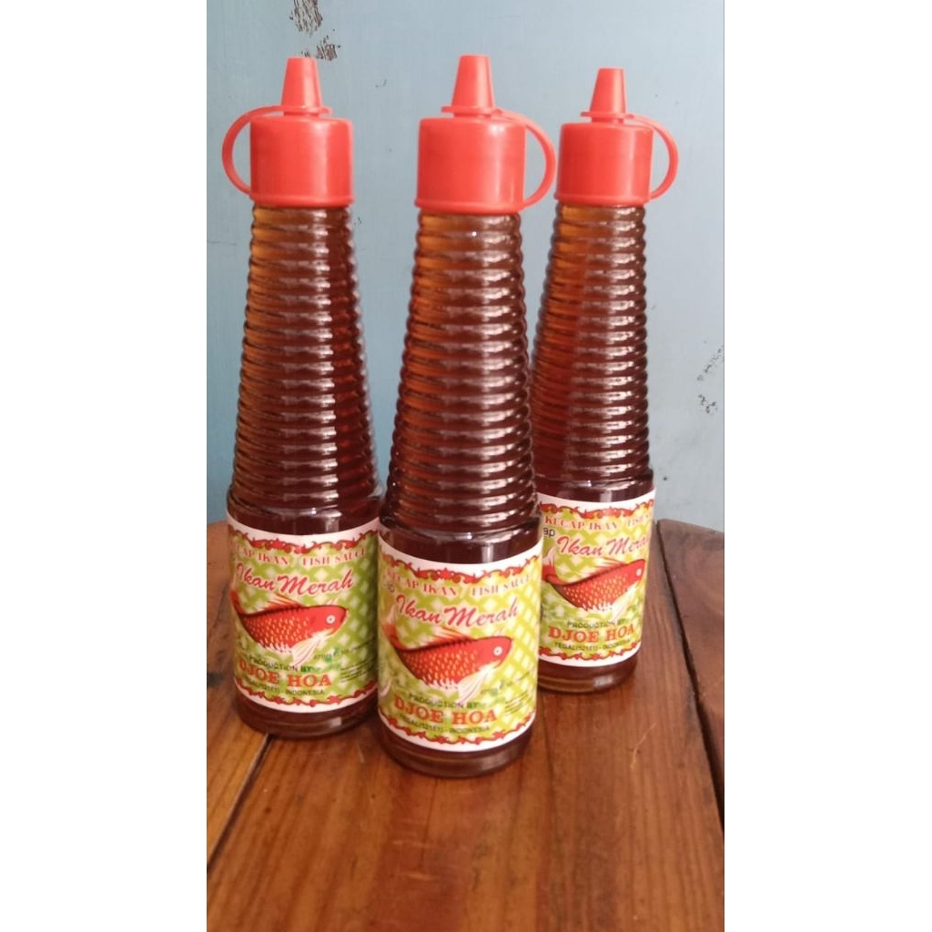 

Kecap Ikan Cap Ikan Merah kemasan botol 135ml
