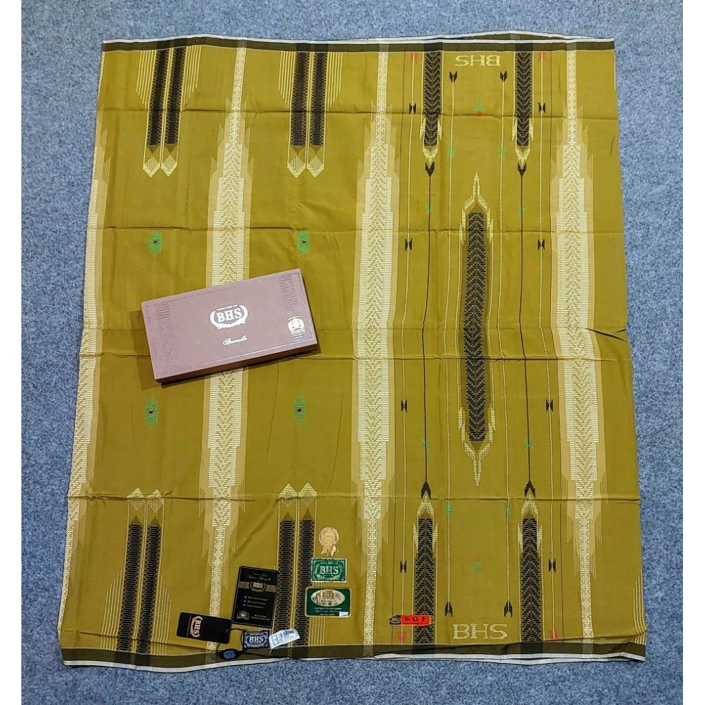 Sarung BHS Masterpiece SGF Silver Lawas Spunsilk Mercerized Jahitan Tengah ATBM Limited (Bisa COD)