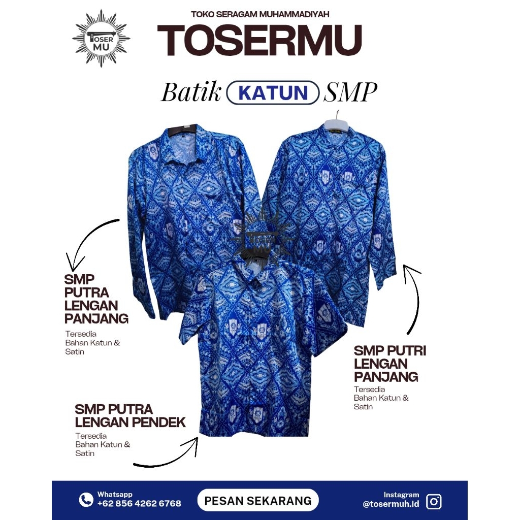 KATUN Batik IPM Sekolah SMP Muhammadiyah Nasional