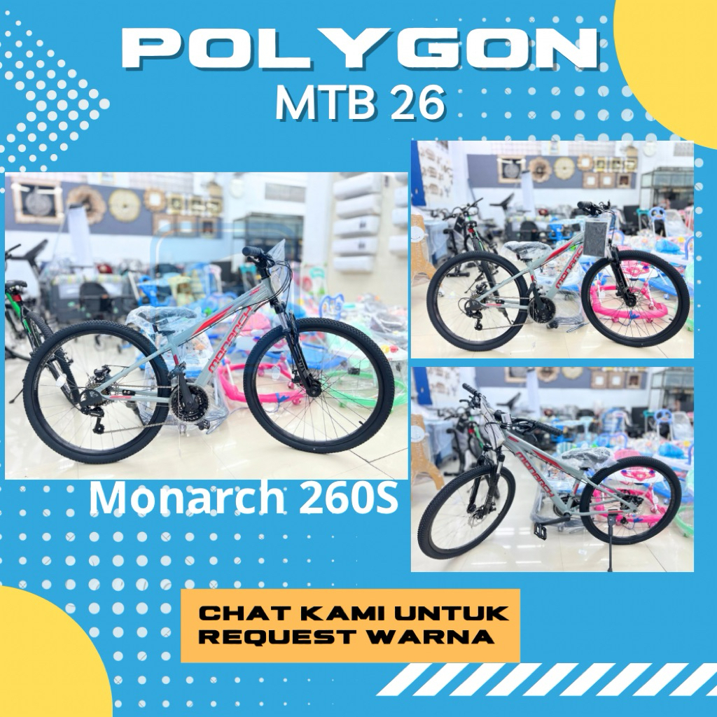 MTB 26 MONARCH POLYGON 260S [PROMO LAMONGAN]