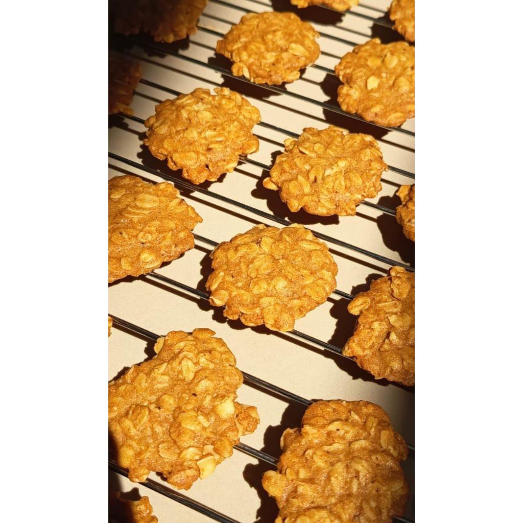 

Cookies Oat - Low Gluten and High Fiber (7,5 gram protein) - Kue Kering, Cookies, Vegan, Diet
