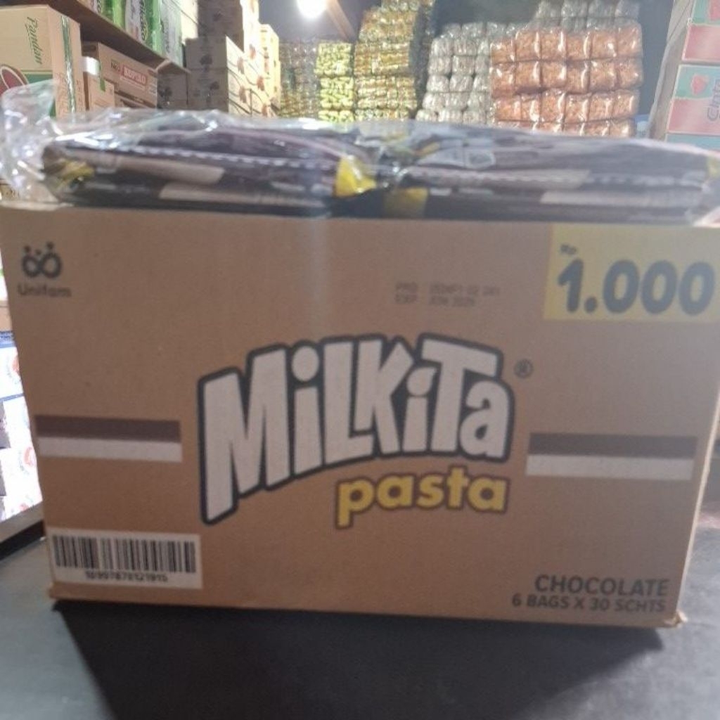 

Milkita Pasta coklat // dus ( 6 pack x 30 saset @13gr)