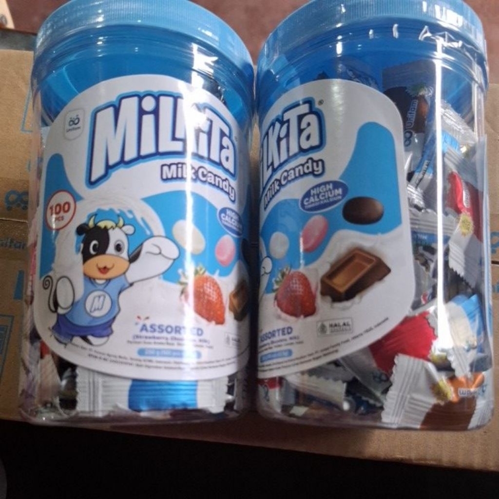 

Milkita assorted // 100 pcs // toples