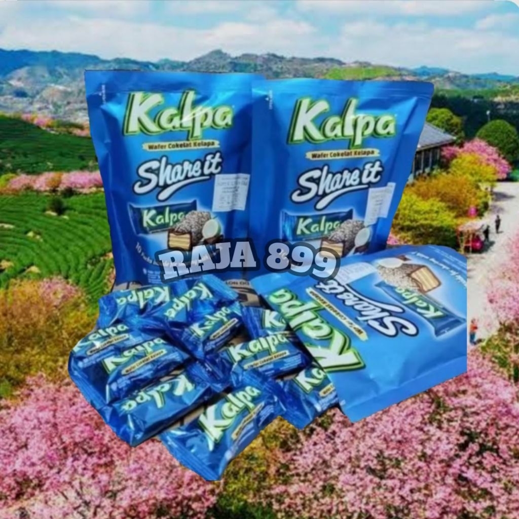 

WAFER KALPA SHARE IT ISI 10 PCS | WAFER COKLAT KELAPA