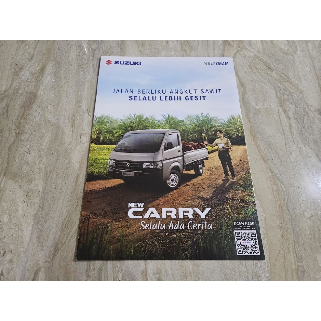 brosur katalog mobil suzuki carry 2024 leaflet