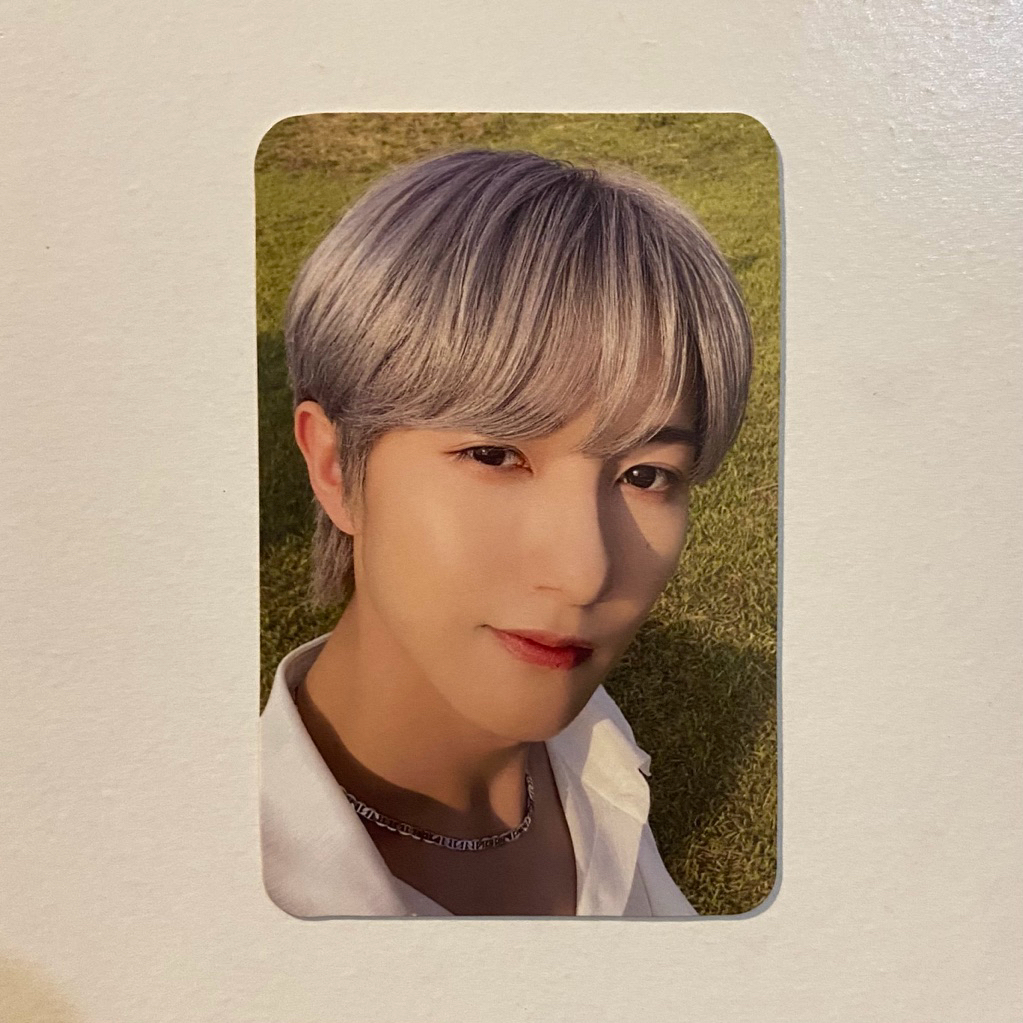 

photocard renjun istj japanese memo pob