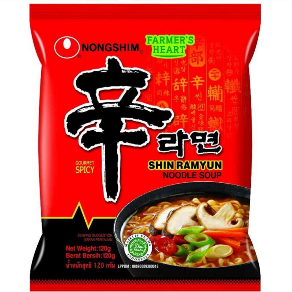 

Nongshim Shin Ramyun Noodle Mushroom 120 gr