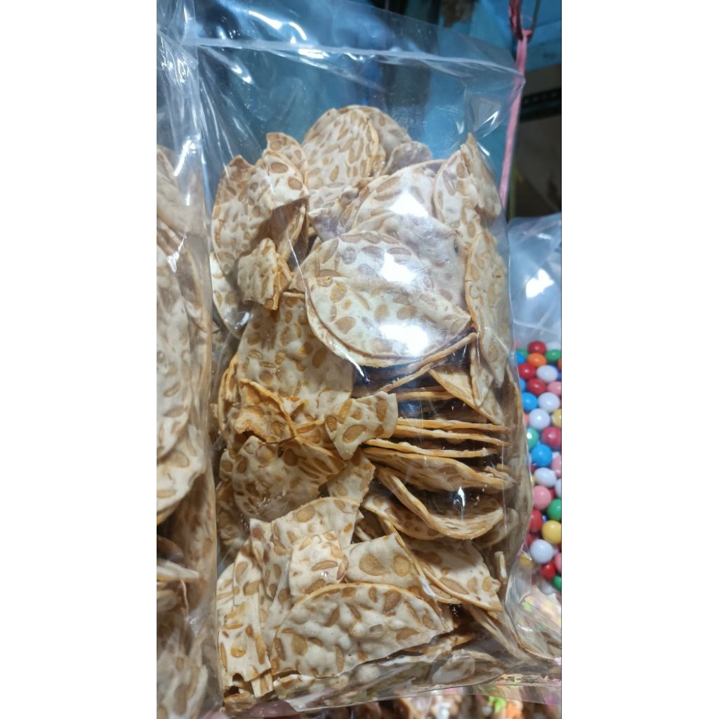 

Keripik tempe sagu/ bule kemasan 500g