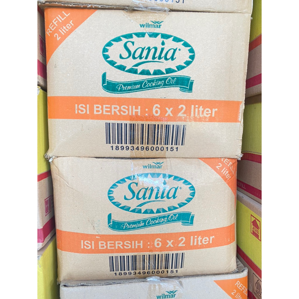 

Minyak Goreng Sania 2L 1 Dus