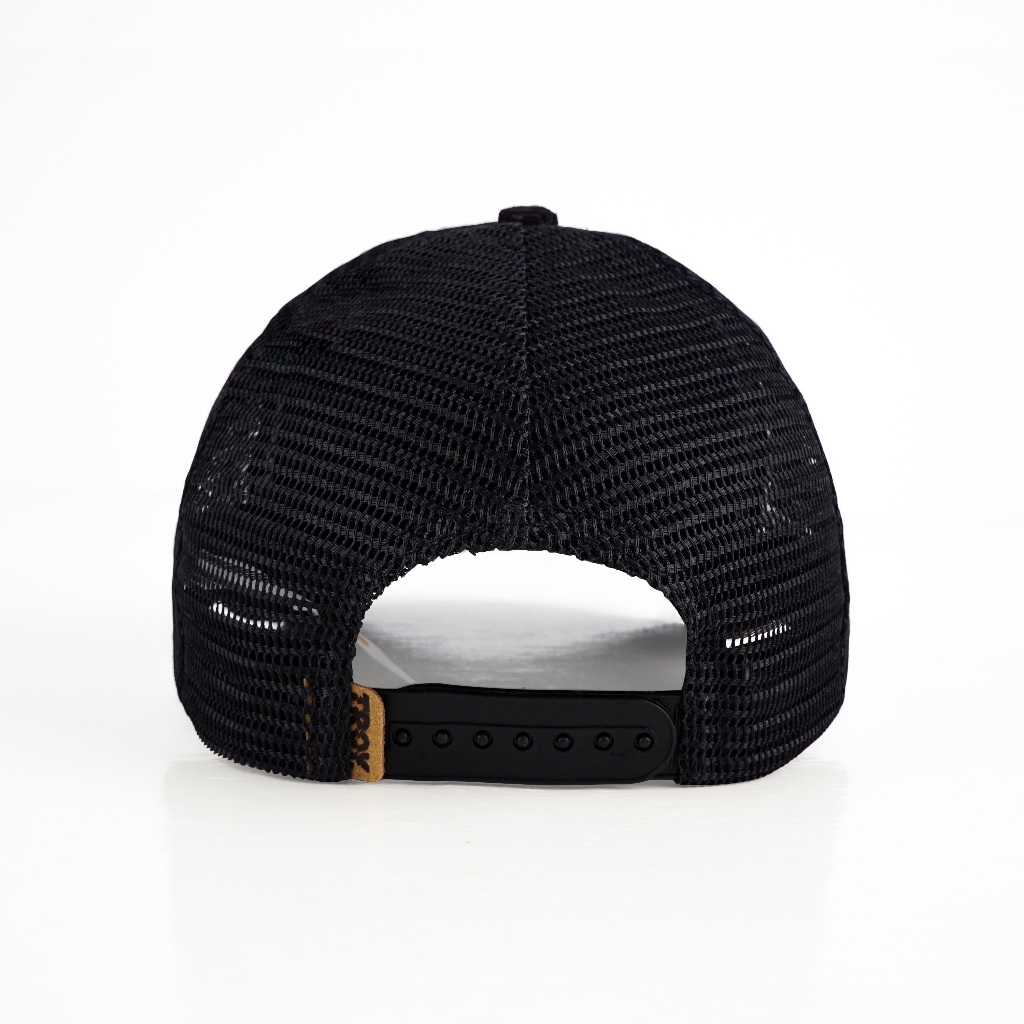 [FREE BOX] Troy Company Trucker Hat Uppercase - Topi Trucker Putih Hitam TCN 3194
