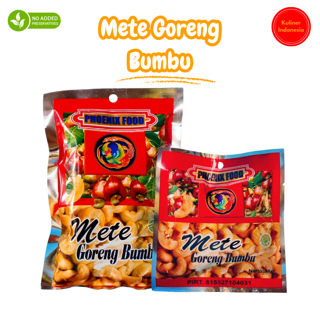 

Mete Goreng Bumbu snack kacang mete bumbu khas | Phoenix Food