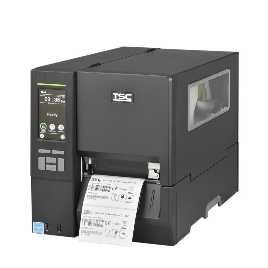 TSC MH341T Industrial Printer Barcode MH341 Direct Thermal Transfer Cetak Label Sticker Resi Industr