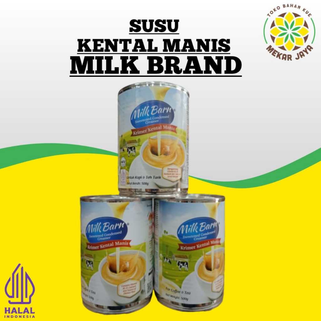

(SKM) Milkbarn 500g/ Susu Kental Manis MilkBarn 500g
