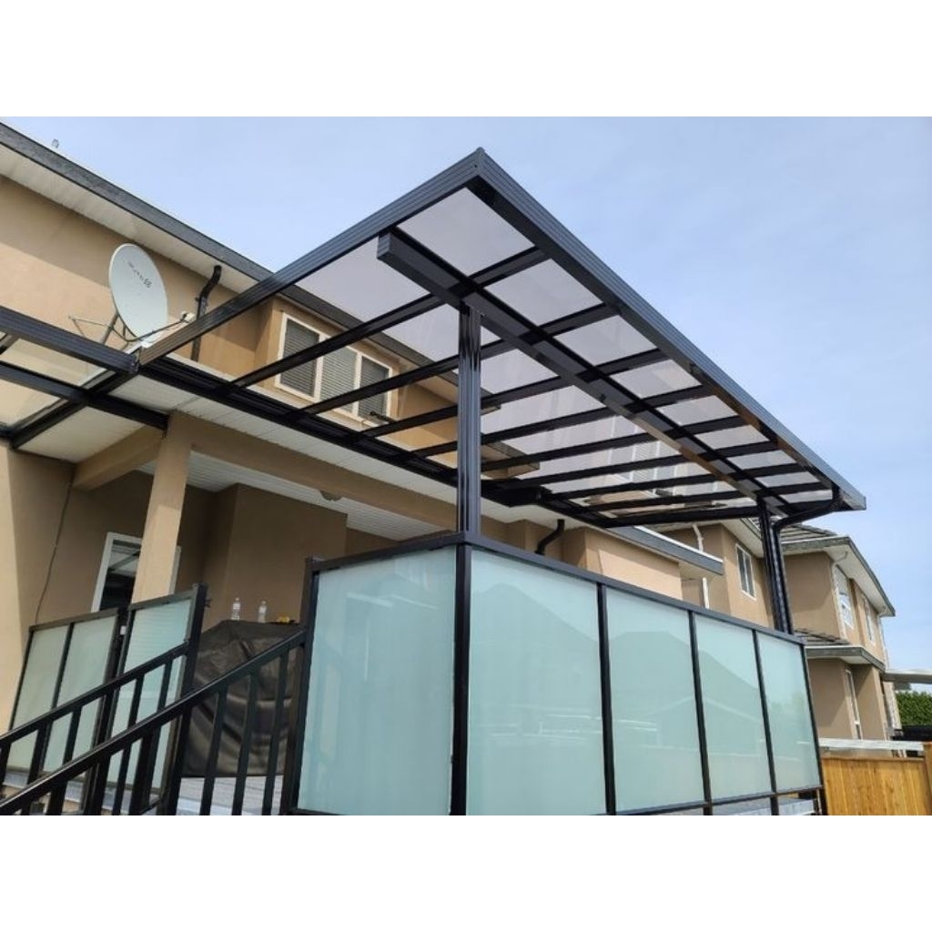 kanopi kaca tempered