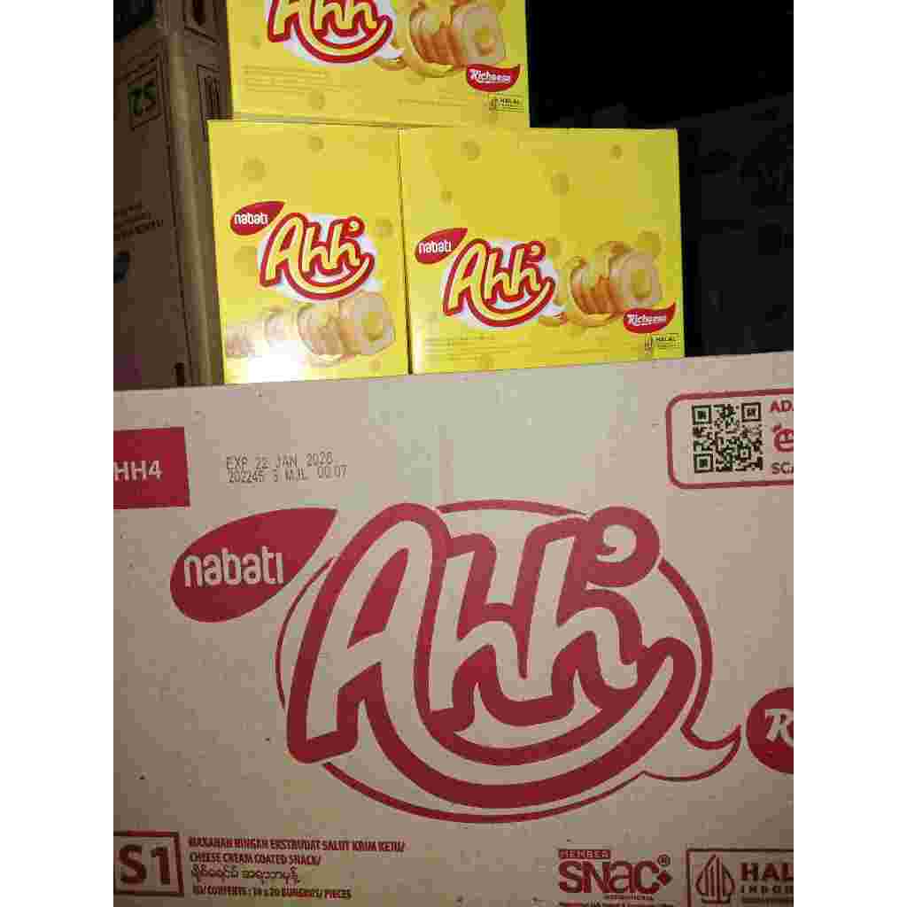 

Sehati Snack - Richeese Nabati Ahh 1000 1pack(10pcs)