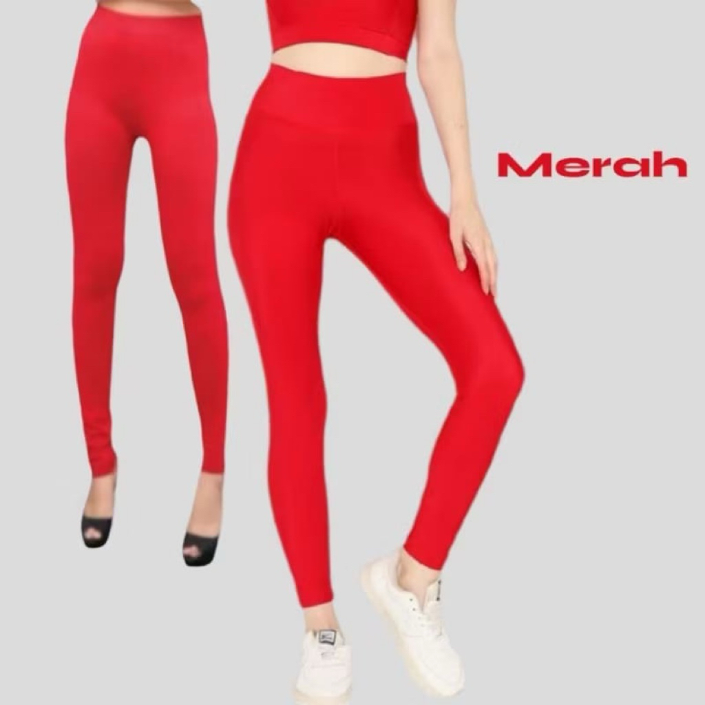 legging merah legging melar legging wanita celana wanita celana senam celana senam celana panjang ce
