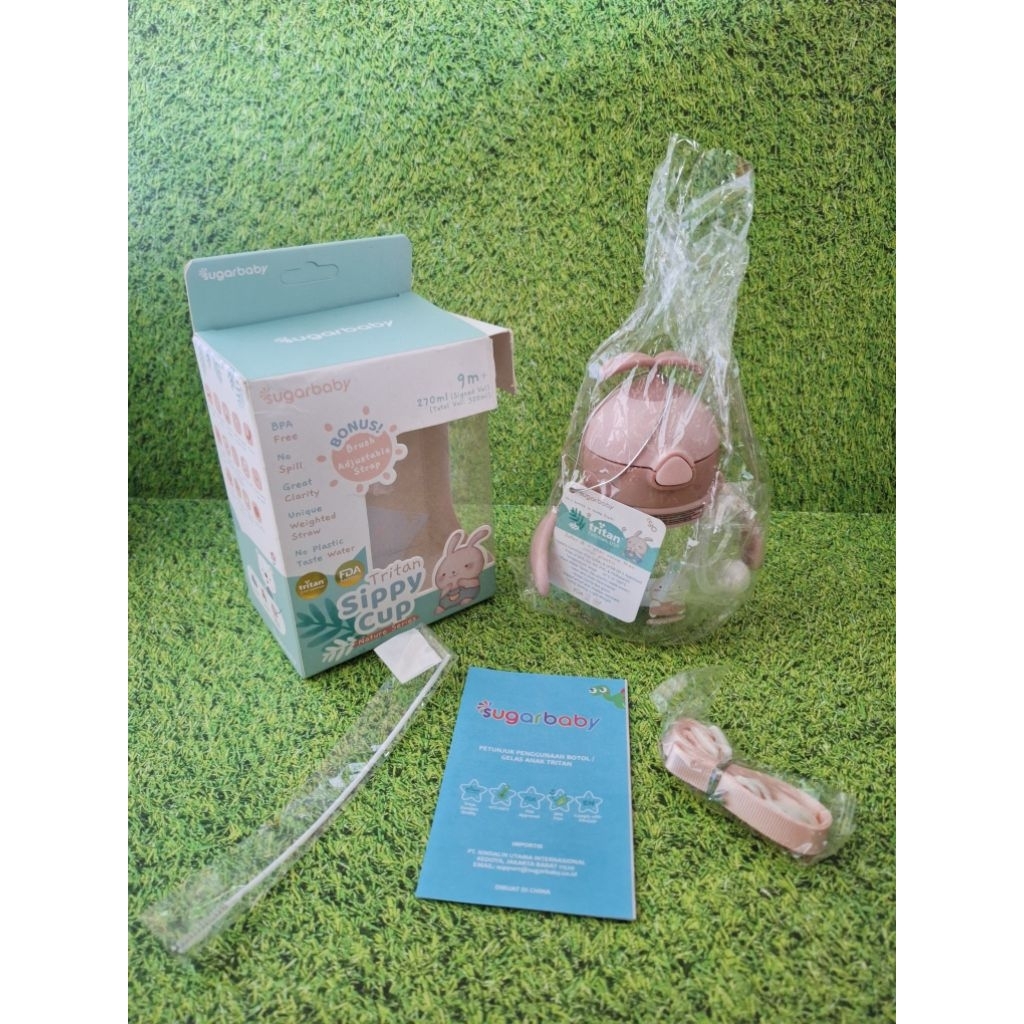 NEW JUAL RUGI Sugar Baby Tritan Sippy Cup Nature Series