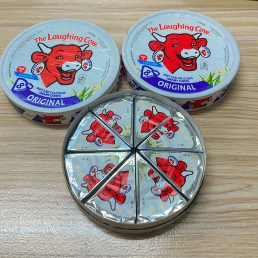 

The Laughing Cow Cheese Segitiga 8pcs 120gr