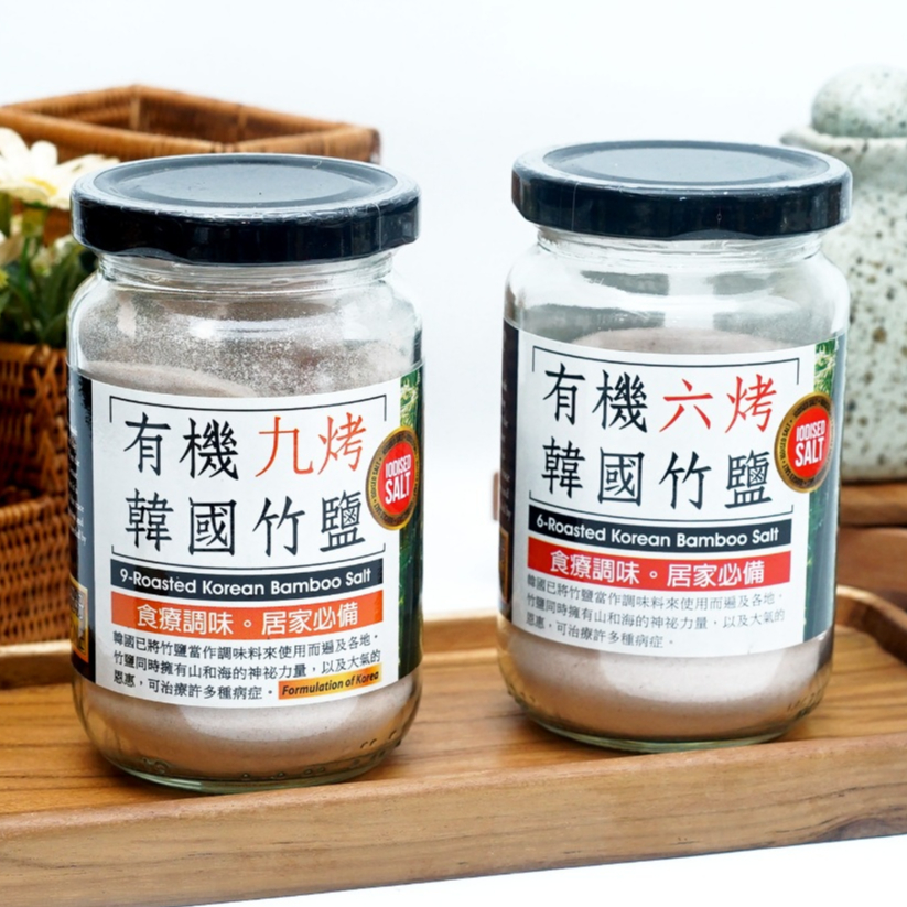 

Roasted Korean Bamboo Salt 200g (9 roasted and 6 roasted