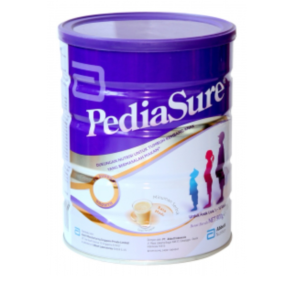 

PEDIASURE SUSU NUTRISI PERTUMBUHAN ANAK U1-10 tahun RASA MADU & VANILA.