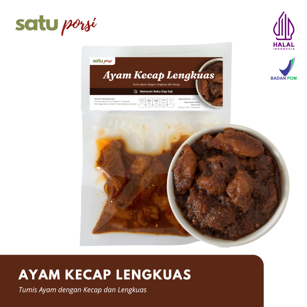 

Satu Porsi Ayam Kecap Lengkuas