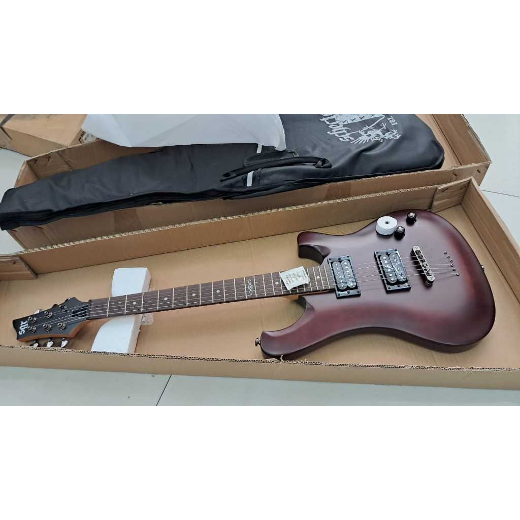Schecter Guitar Research OMEN-6 Electric Guitar - Walnut Satin