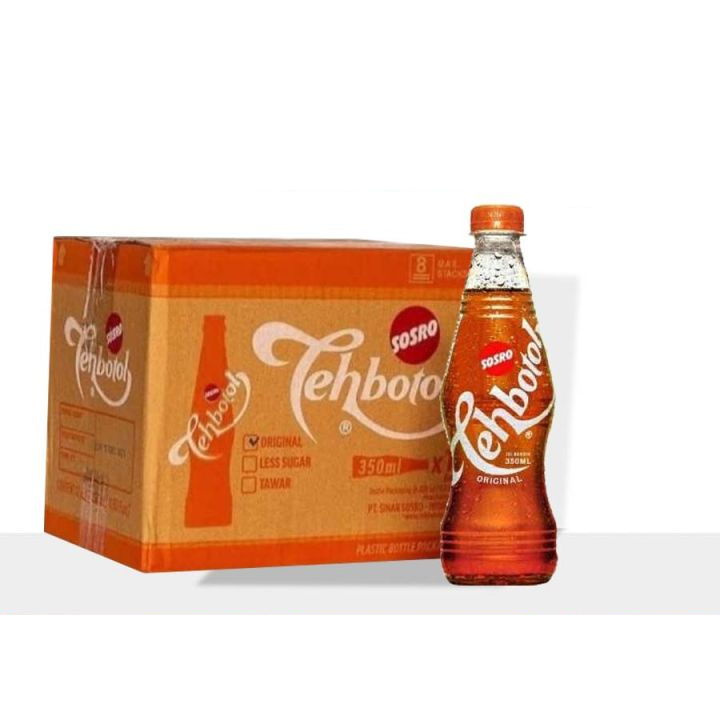 

TEH BOTOL SOSRO BOTOL 350ML - 1 KARTON [12 BOTOL]