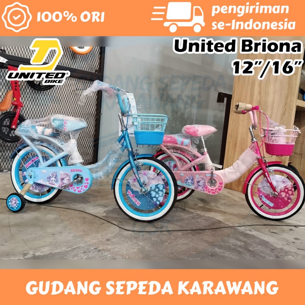 Sepeda Anak Perempuan UNITED MINI BRIONA