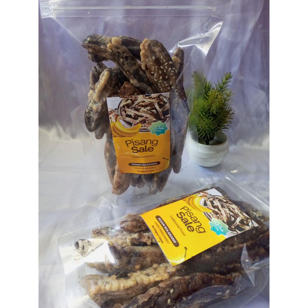 

Pisang sale/Sale goreng krispy/Pisang Sale Goreng Kemasan 250gr
