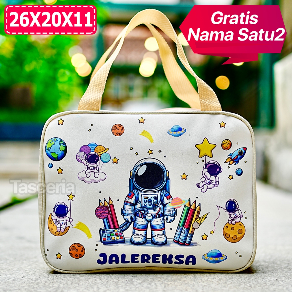 Goodie bag ultah anak custom Astronot / Goodie bag ulang tahun anak custom nama Astronot / Goodie ba