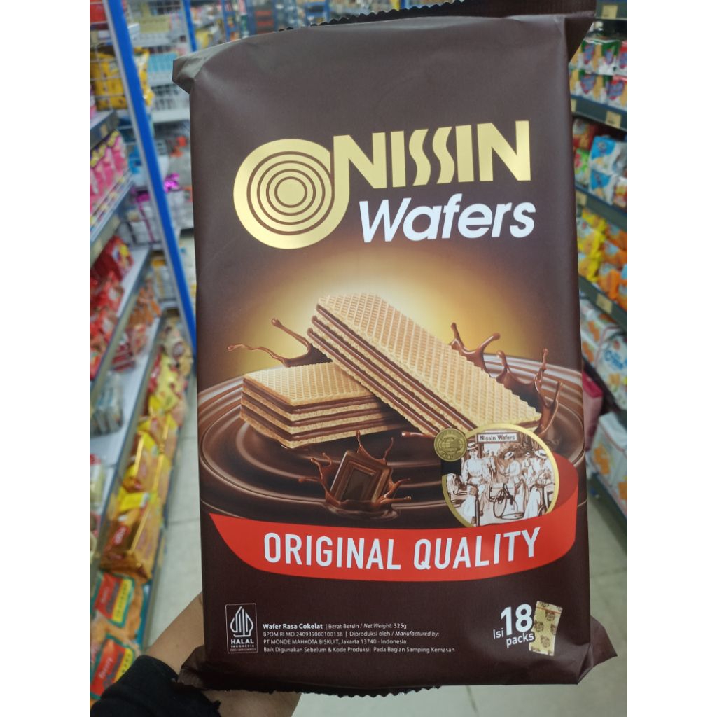 

Nissin wafer coklat big pack