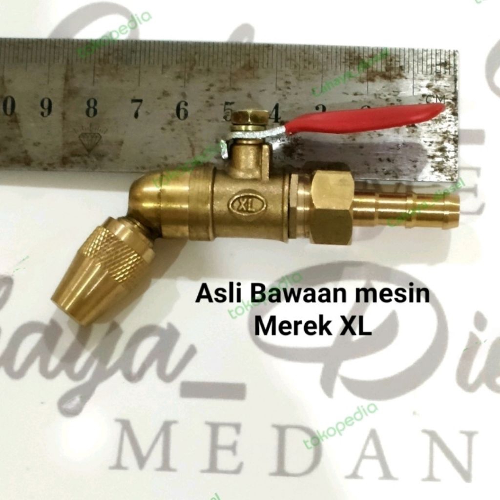 Kran cuci AC Nozzle Steam Nozzle Bengkok Cuci AC Stop Kran