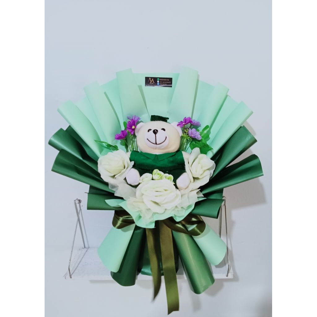 buket boneka profesi TNI-AD cantik dan murah