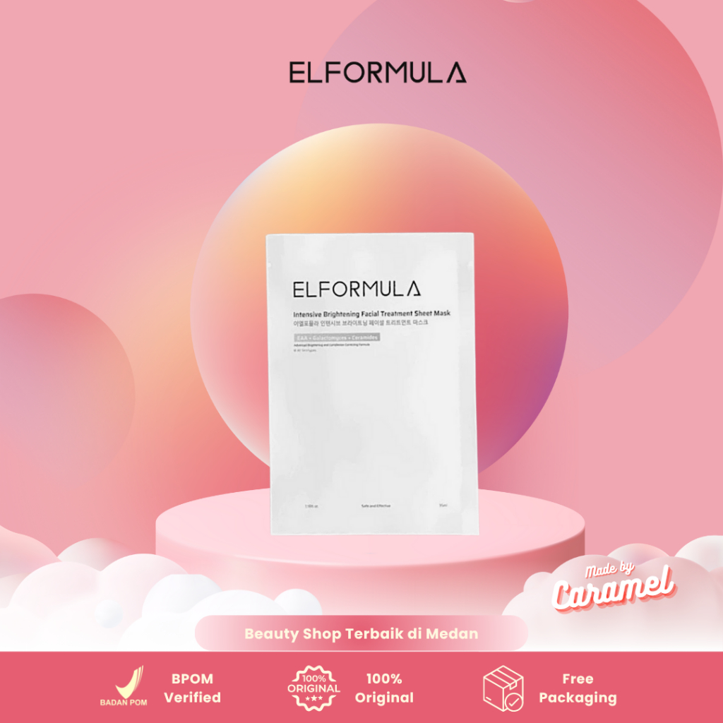 ELFORMULA Intensive Brightening Sheet Mask - Masker Wajah